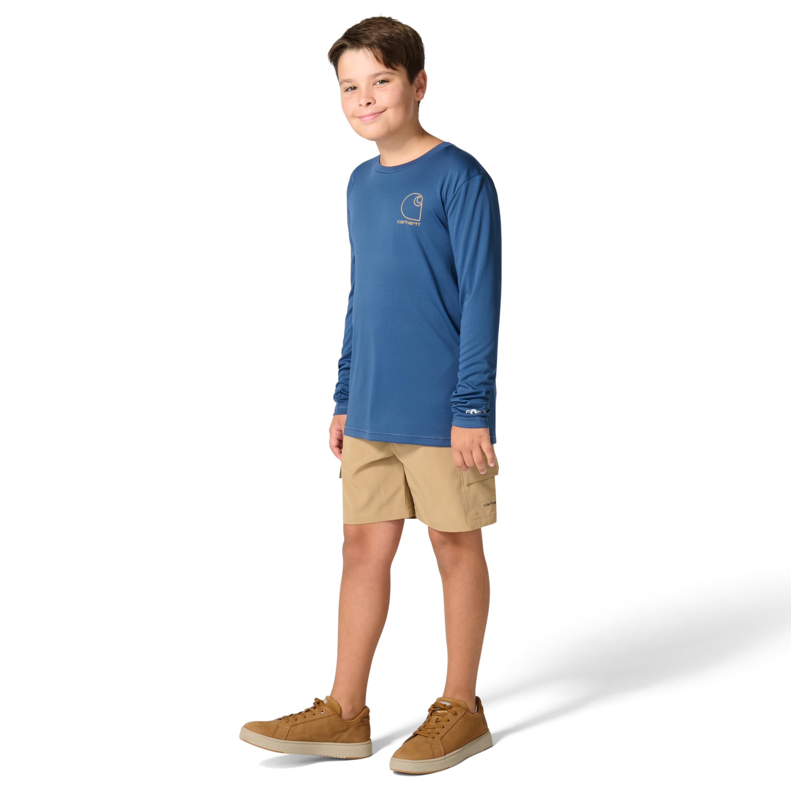 Carhartt Boys' Long-Sleeve Force® Sun Defender™ T-Shirt - Boys - Image 4