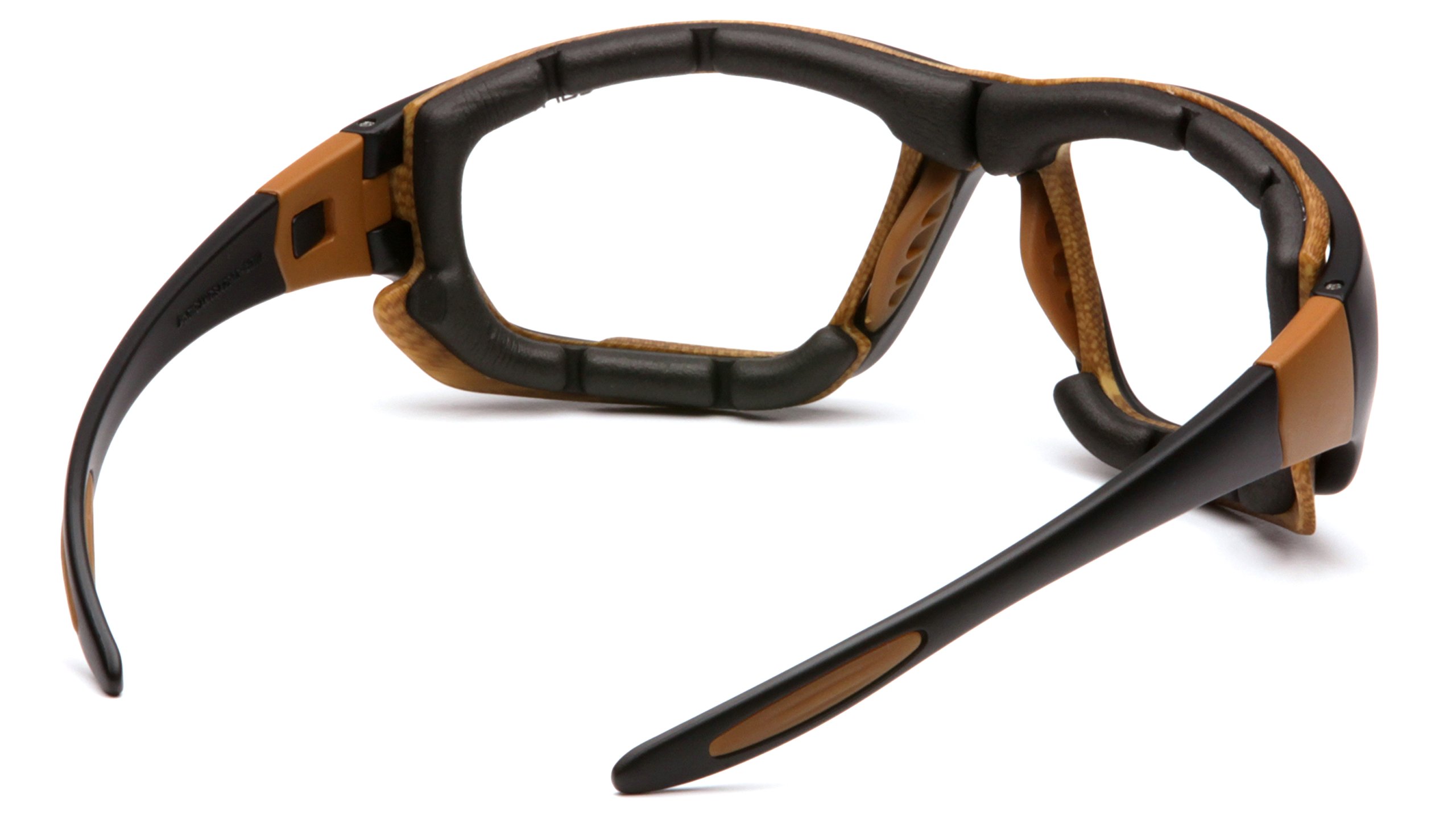 Carhartt Carthage Safety Eyewear with Vented Foam Carriage, Clear Anti-Fog Lens - Image 4