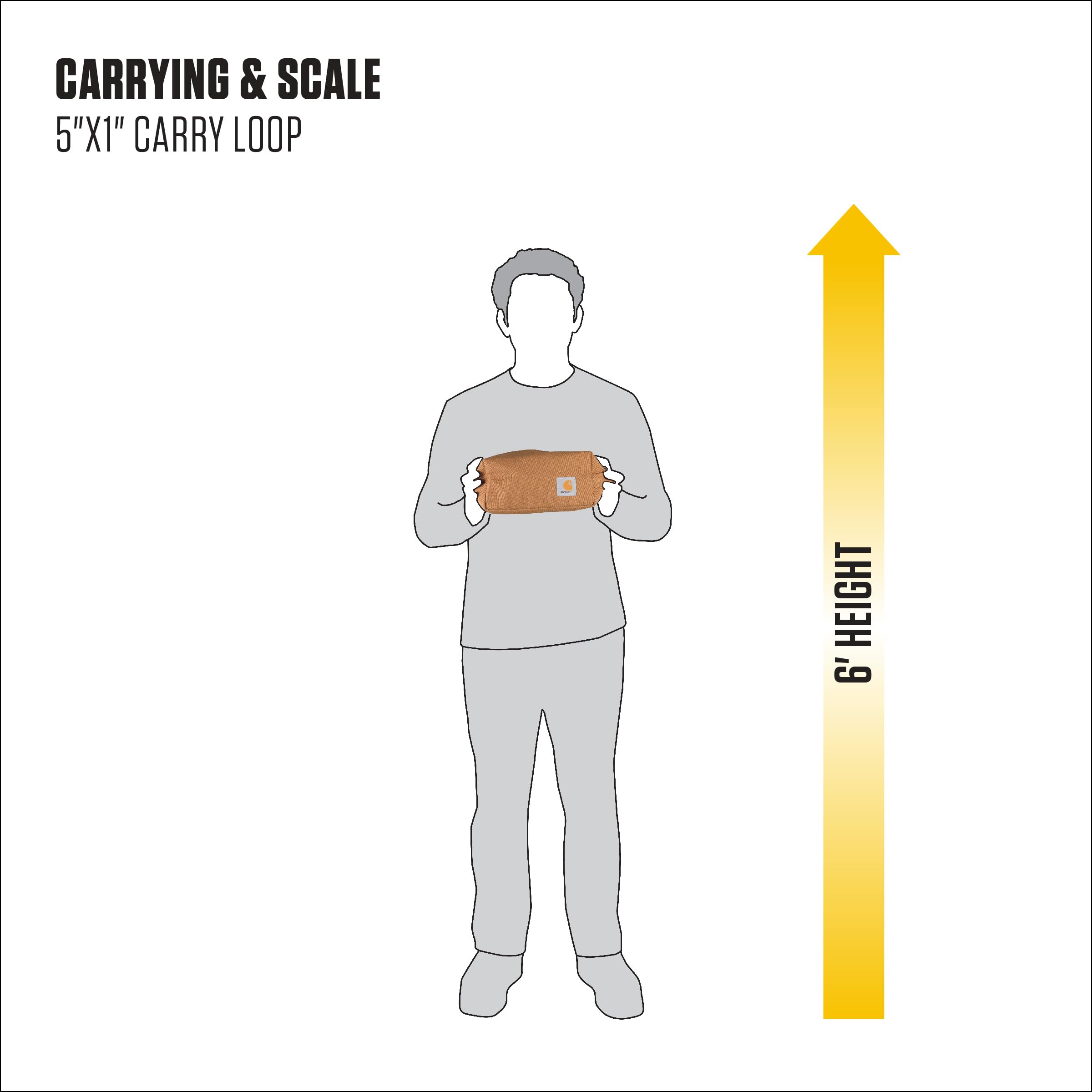 Carhartt Durable Travel Kit, Organize Essentials W/the Water Resistance Free Toiletry Bag - Image 5