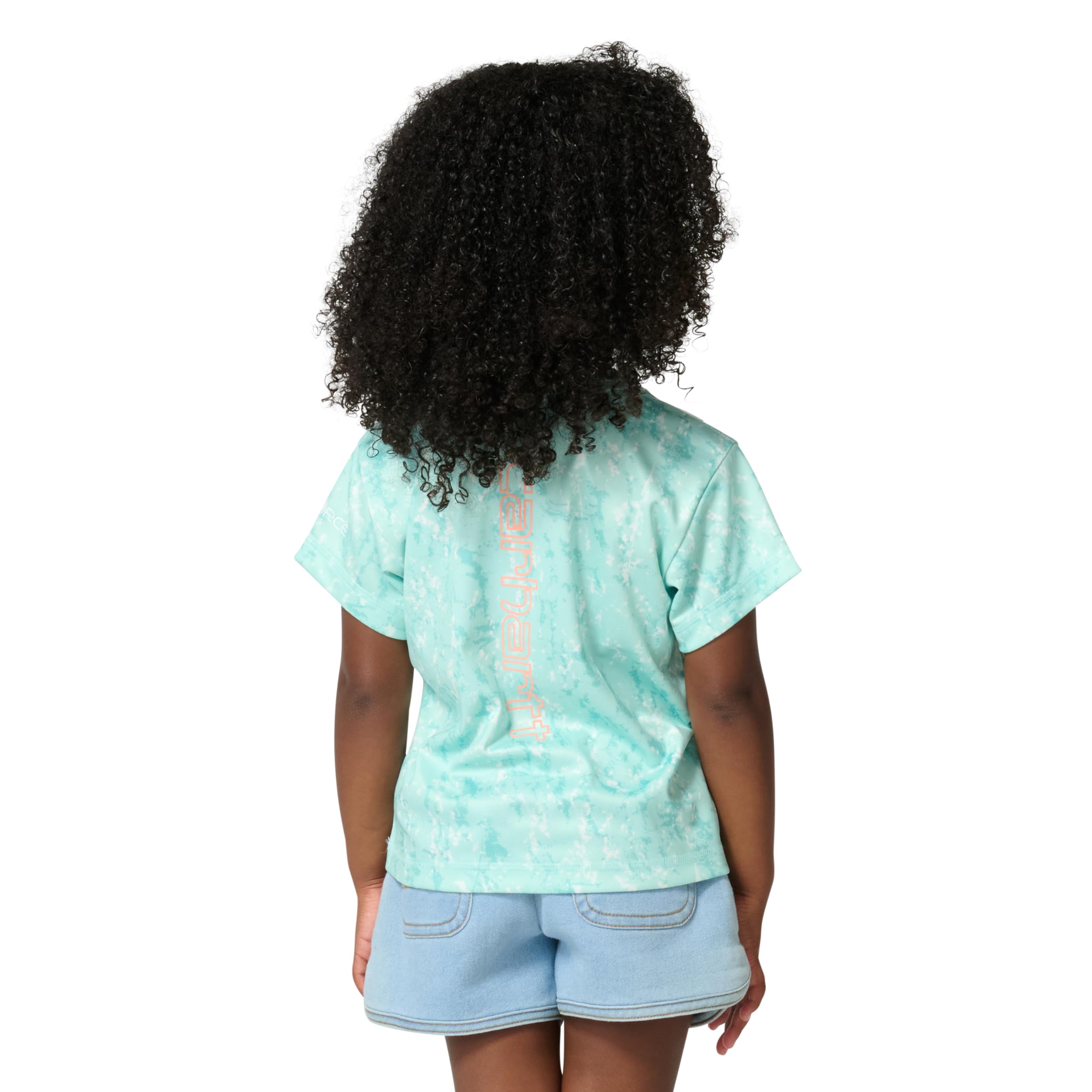 Carhartt Girls' Teen and Young Women's Short Sleeve Force Sun Defender Tee - Image 3