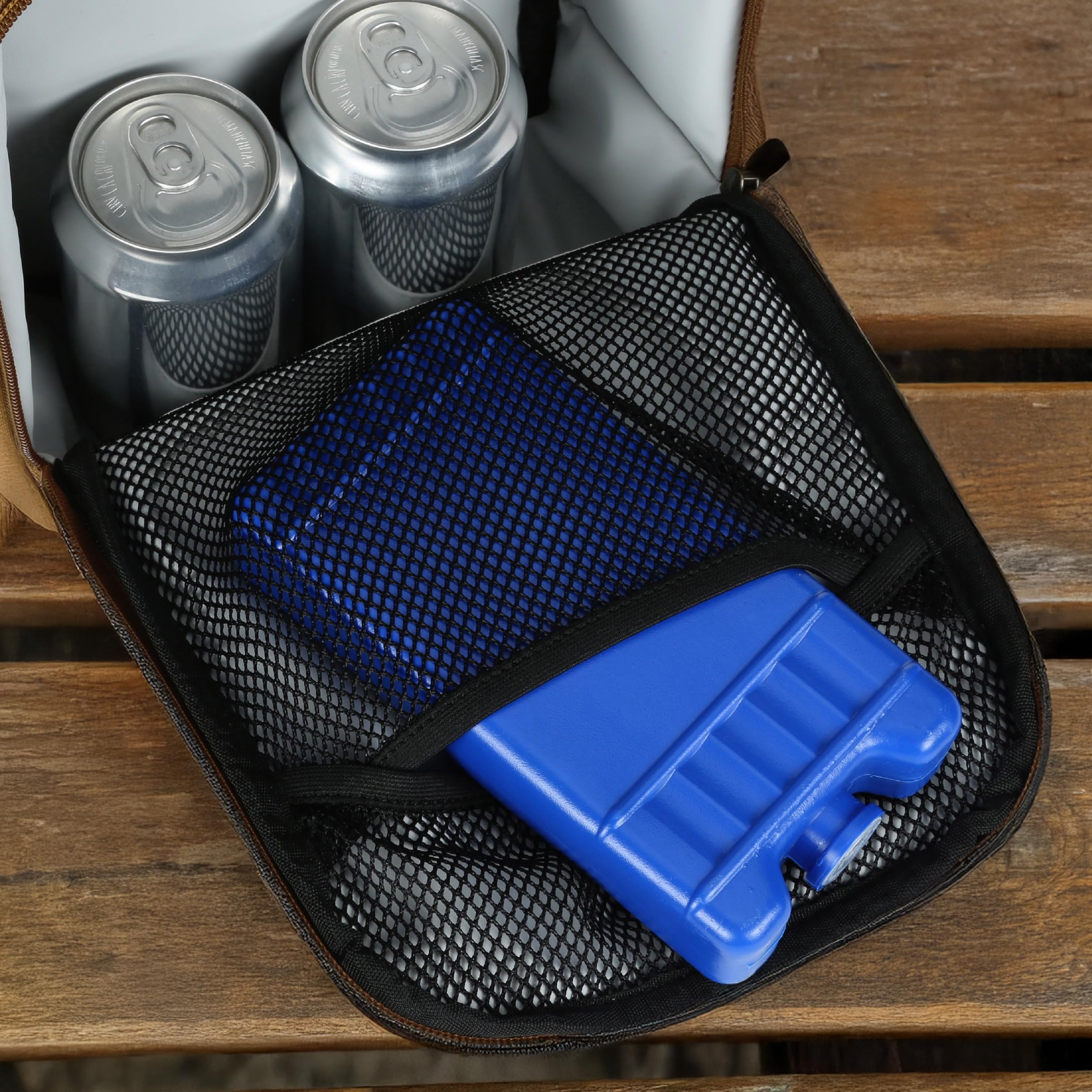 Carhartt Insulated Lunch Cooler For Men and Women, Fully Insulated Lunch Pale for Everyday Use, Rose Tint - Image 7
