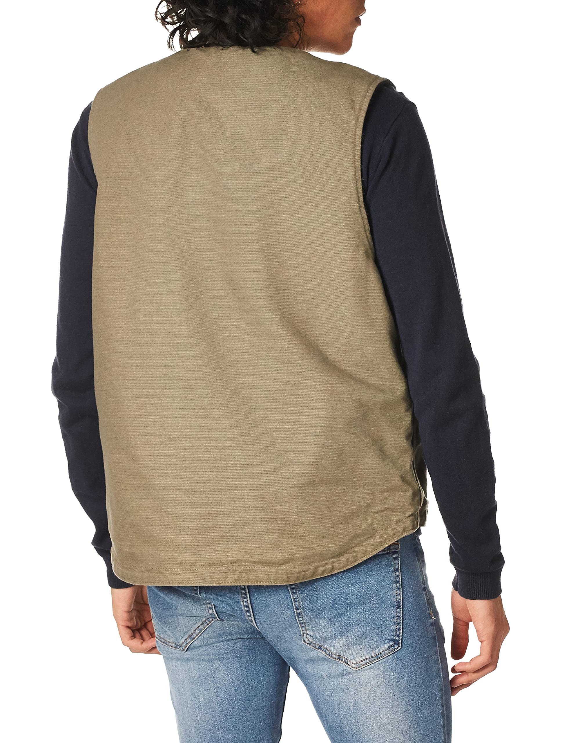 Carhartt Men's 104394 Washed Duck Vest - Sherpa Lined - Image 3