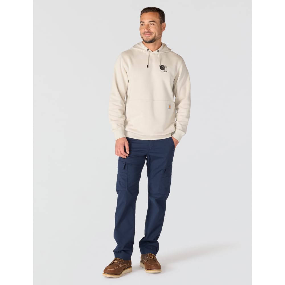 Carhartt Men's 106655 Force® Relaxed Fit Lightweight Logo Graphic Sweat - Image 4