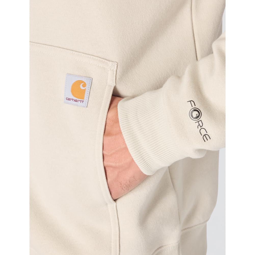 Carhartt Men's 106655 Force® Relaxed Fit Lightweight Logo Graphic Sweat - Image 6