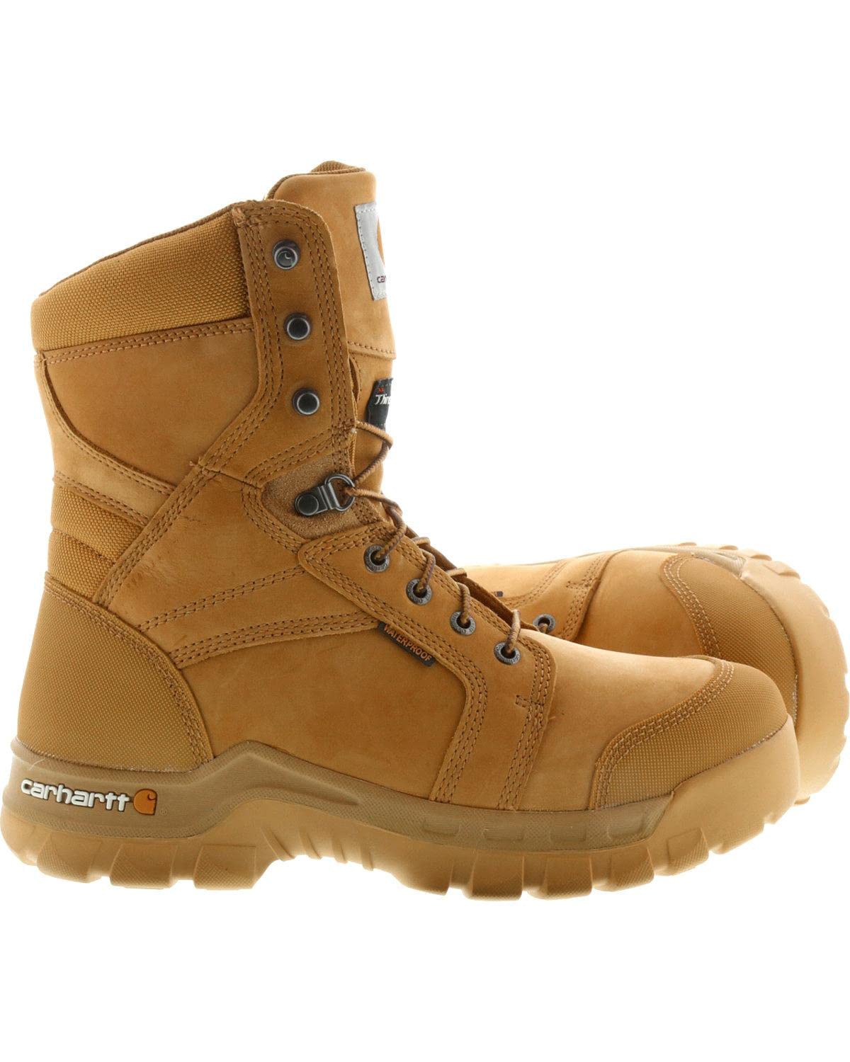 Carhartt Men's Cmf8058 Rugflx 8" Wht Soft Work Boot - Image 3