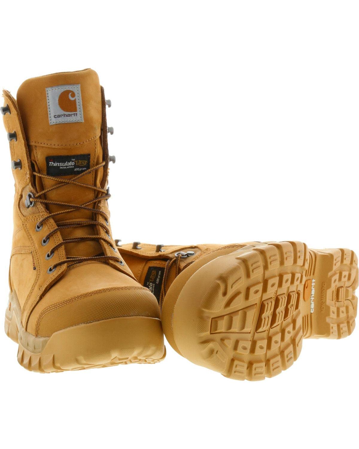 Carhartt Men's Cmf8058 Rugflx 8" Wht Soft Work Boot - Image 4