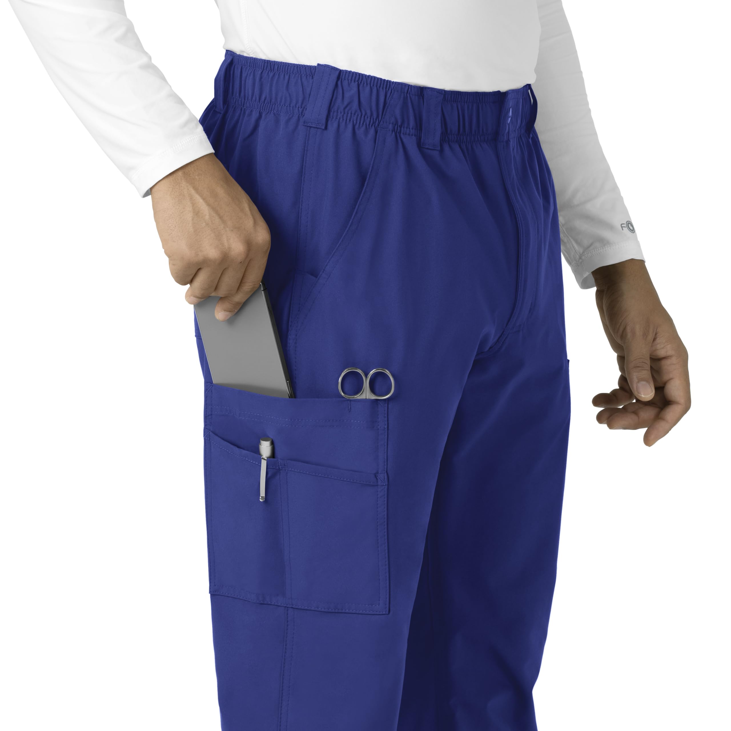 Carhartt Men's Force Modern Fit Leg Cargo Scrub Pant - Image 7