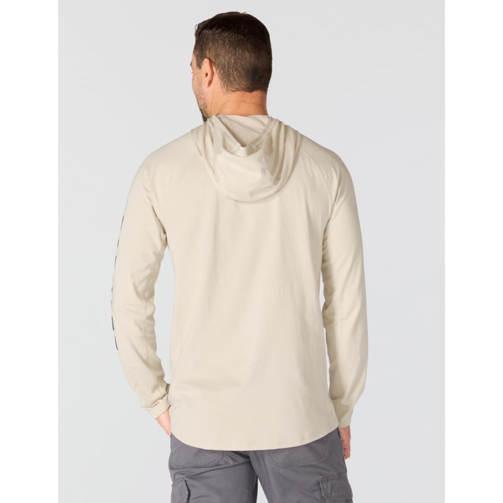 Carhartt Men's Force Relaxed Fit Midweight Long-Sleeve Logo Graphic Hooded T-Shirt - Image 3