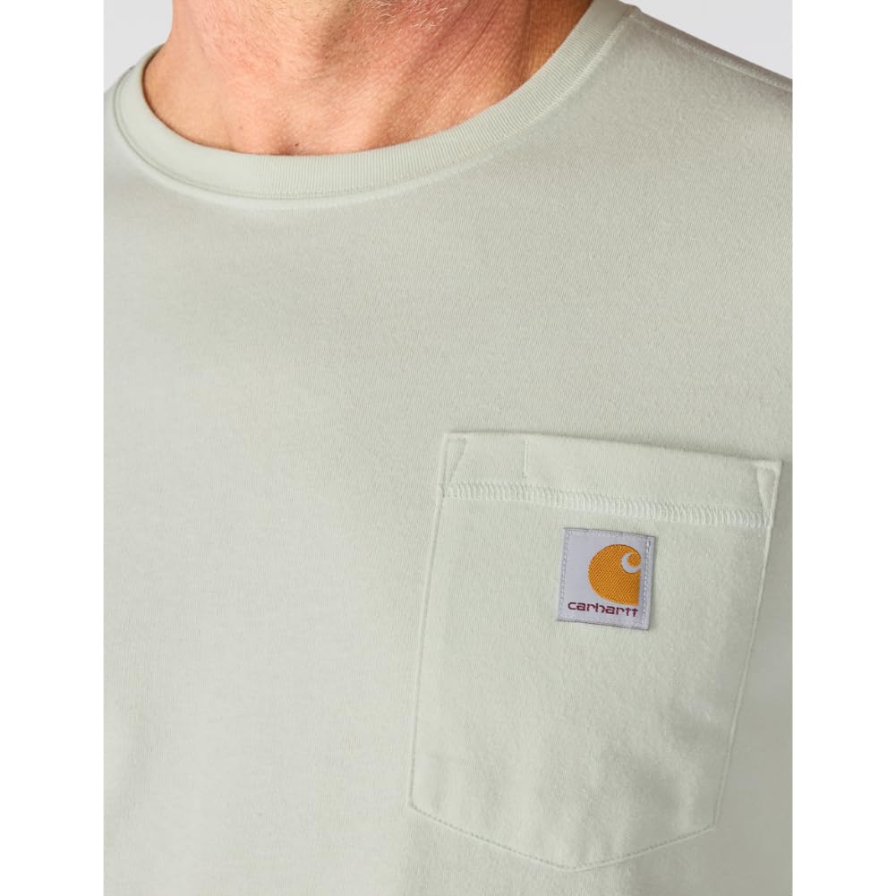 Carhartt Men's Force Relaxed Fit Midweight Long-Sleeve Pocket T-Shirt - Image 4
