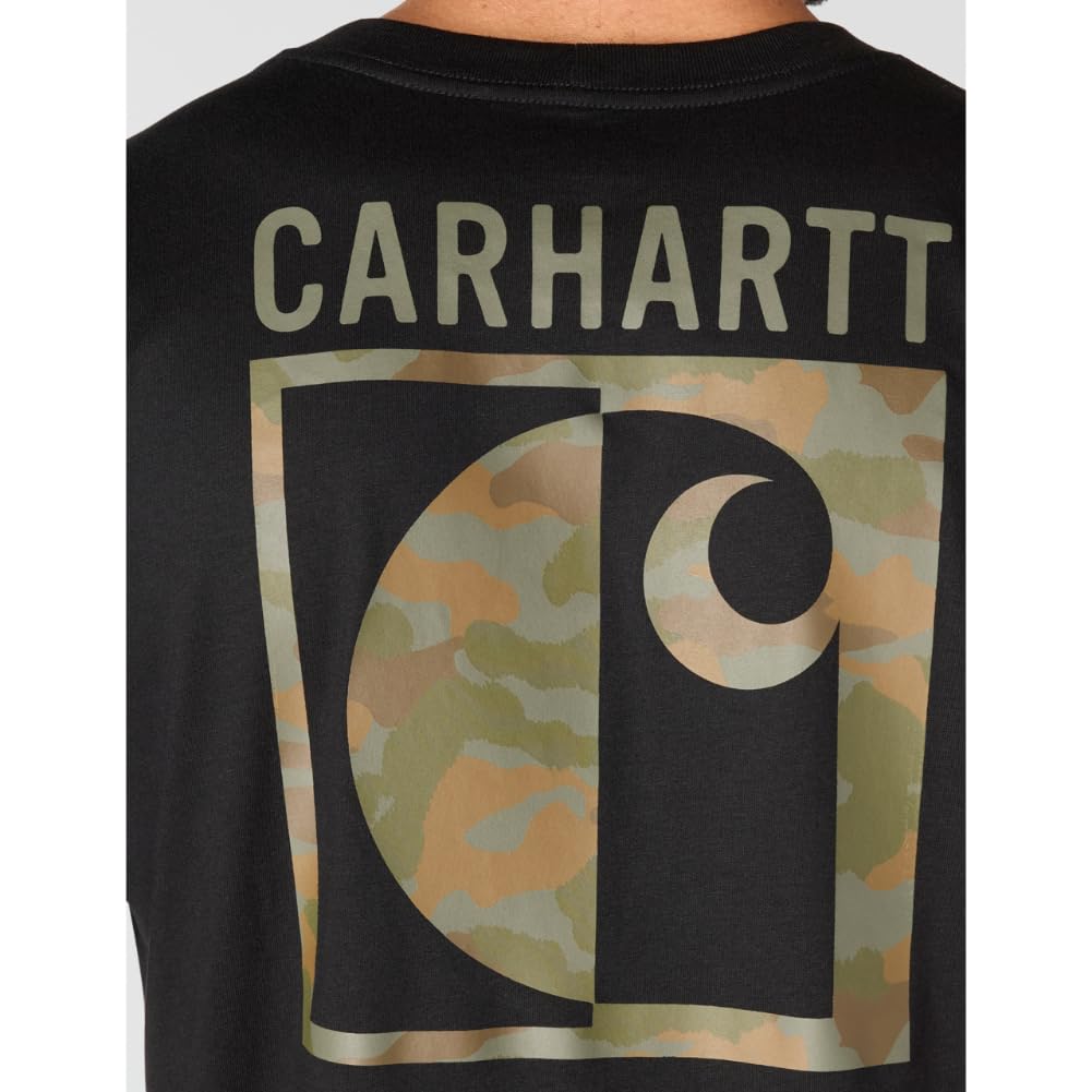 Carhartt Men's Irvine Relaxed Block Camo T-Shirt - Image 4