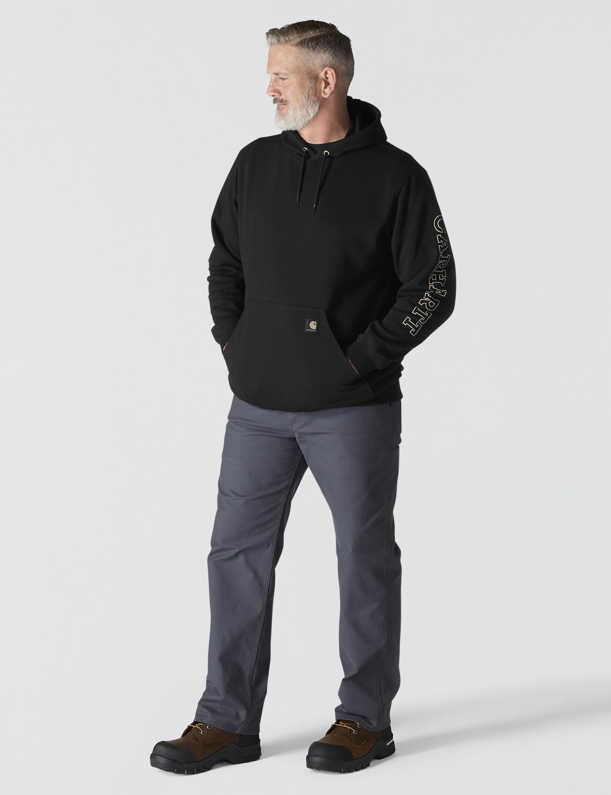 Carhartt Men's Loose Fit Midweight Camo Graphic Sweatshirt - Image 5
