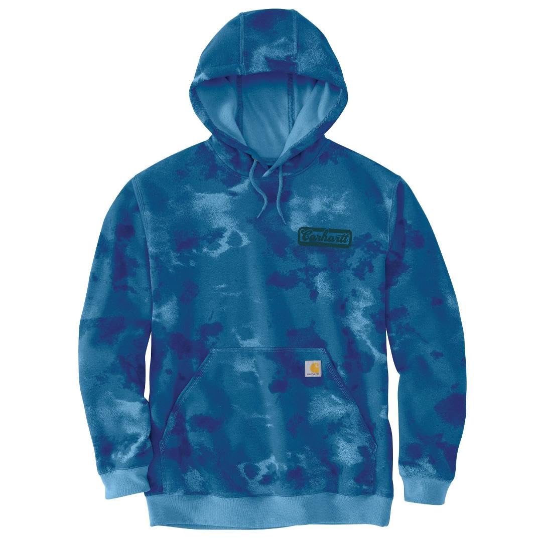 Carhartt Men's Loose Fit Midweight Watercolor Camo Graphic Sweatshirt - Image 4