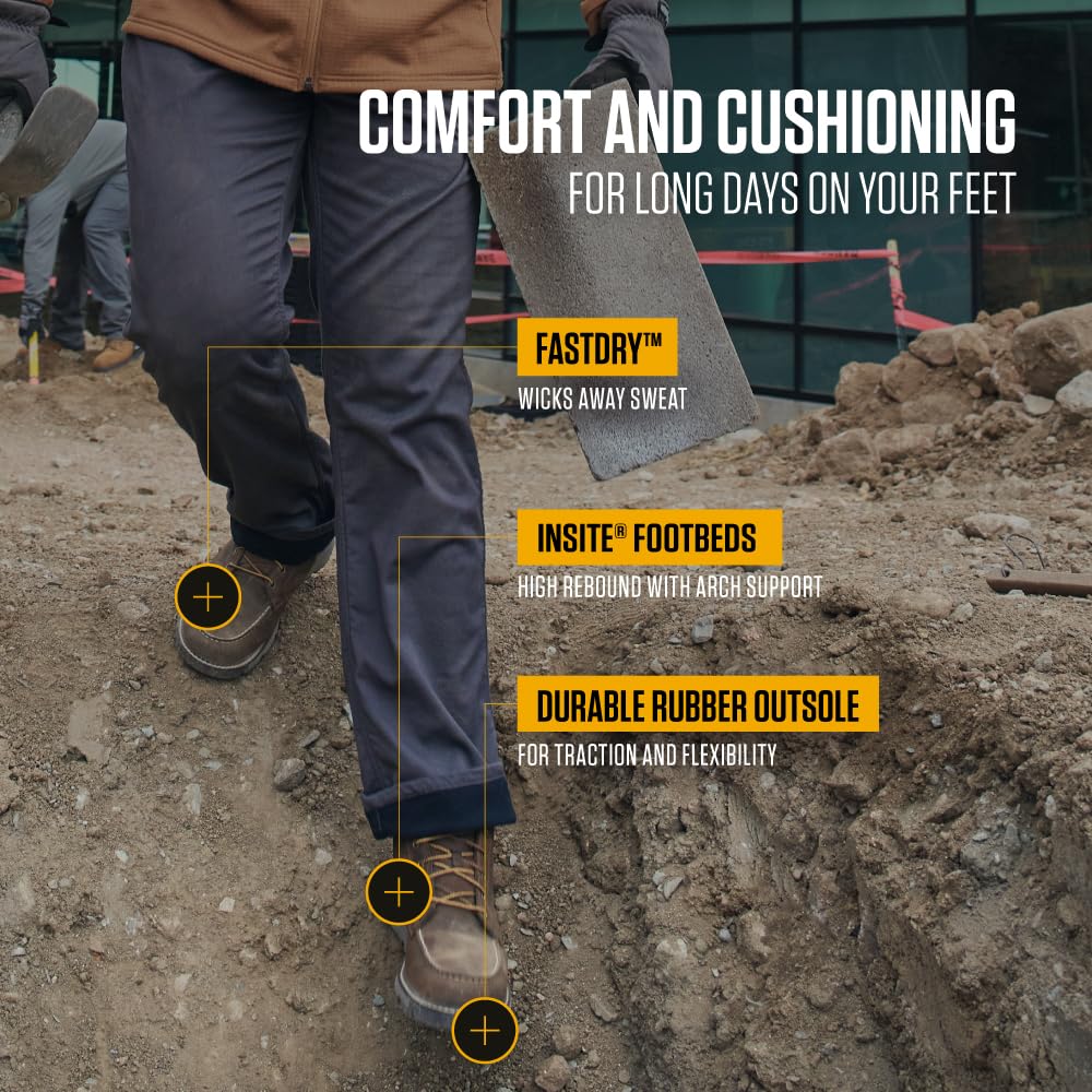 Carhartt Men's Millbrook 6" Waterproof Nano Toe Wedge Work Boot - Image 6