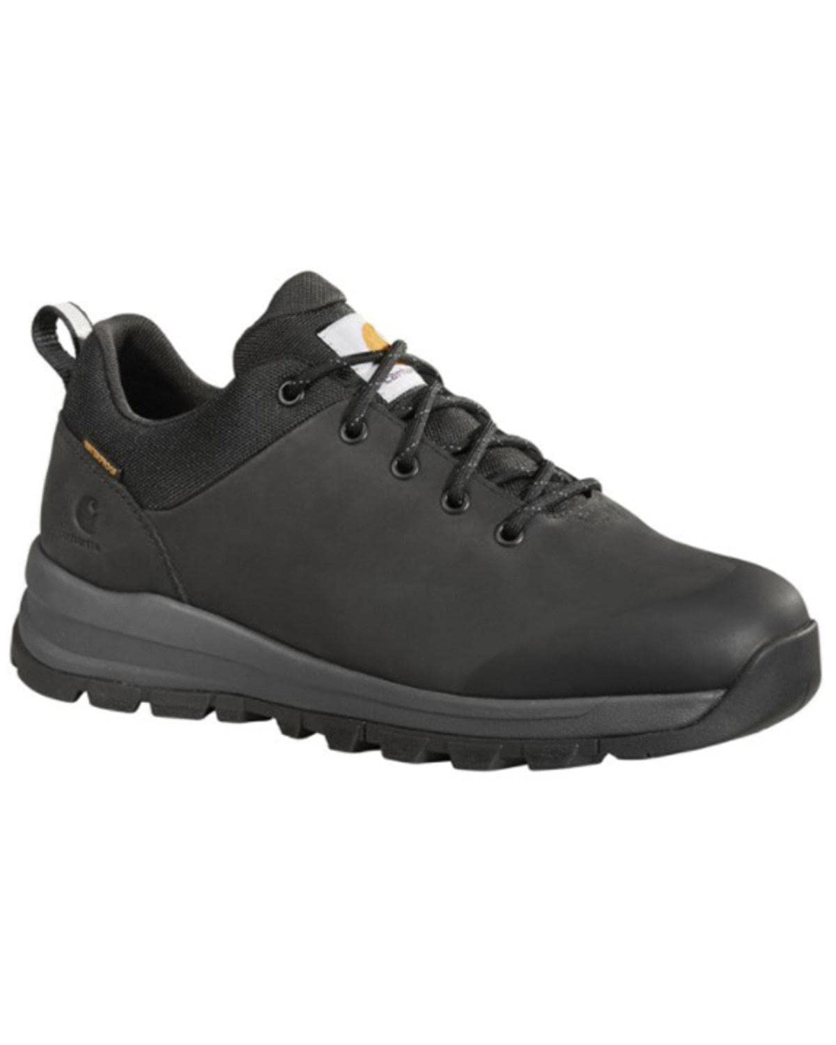Carhartt Men's Outdoor Waterproof 3" Alloy Toe Low-Cut Hiker Shoe - Lightweight with Leather Upper - Image 3