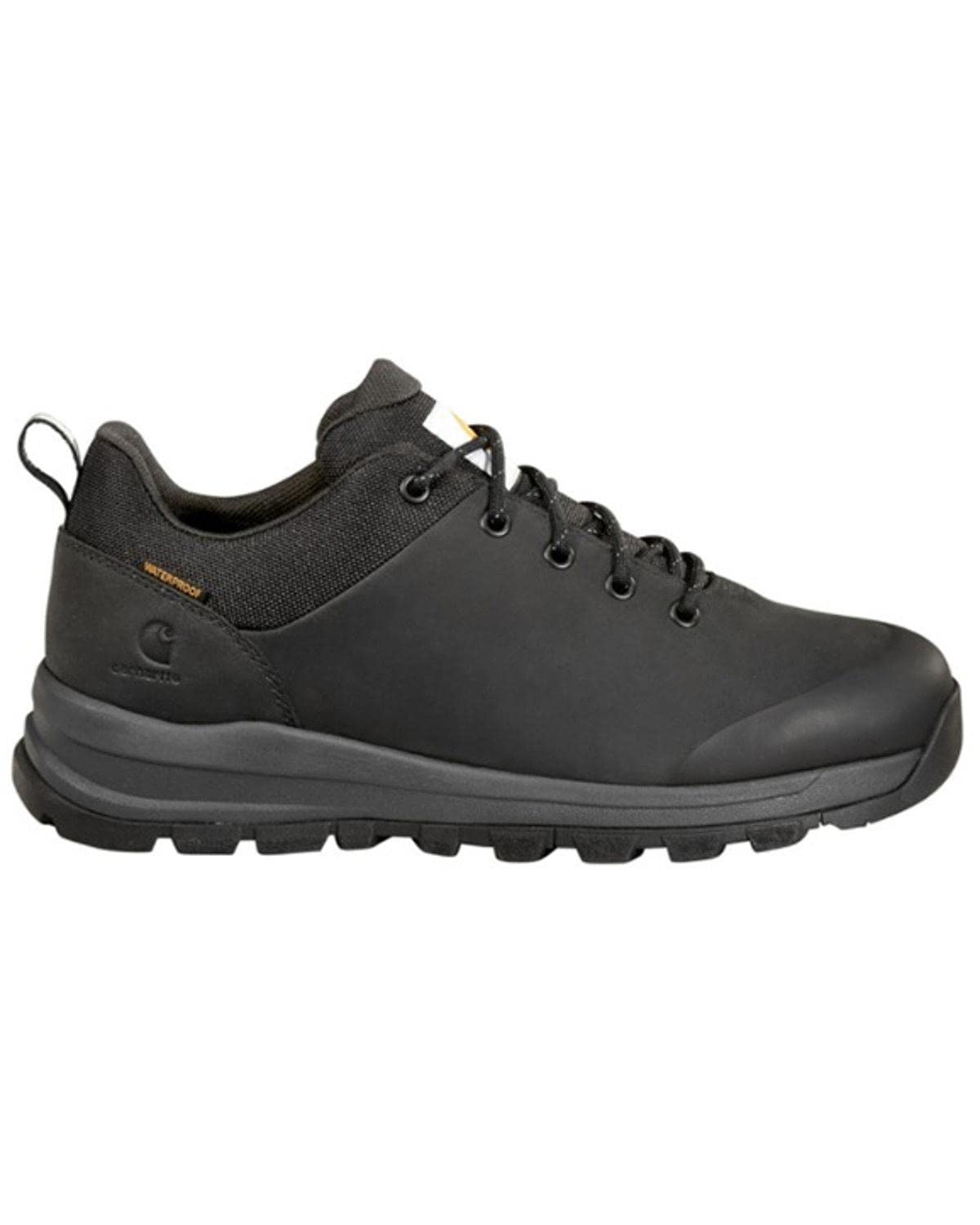 Carhartt Men's Outdoor Waterproof 3" Alloy Toe Low-Cut Hiker Shoe - Lightweight with Leather Upper - Image 4