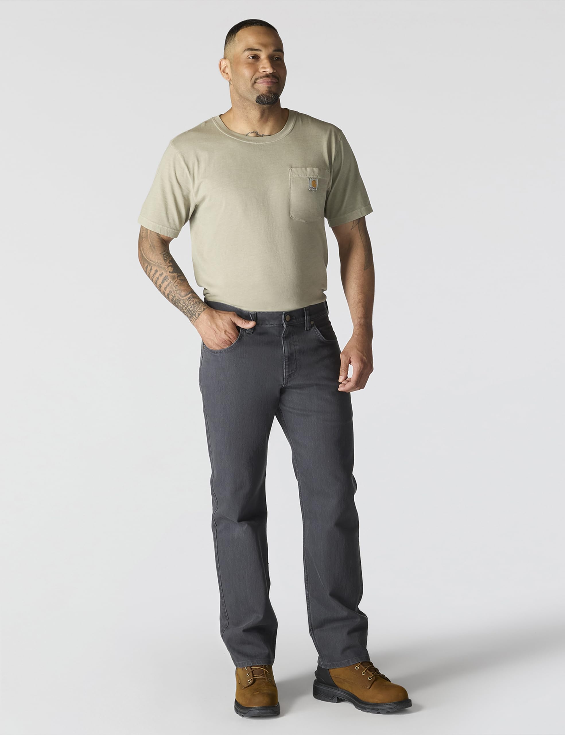 Carhartt Men's Relaxed Straight Rugged Flex Dyed Jean - Image 3
