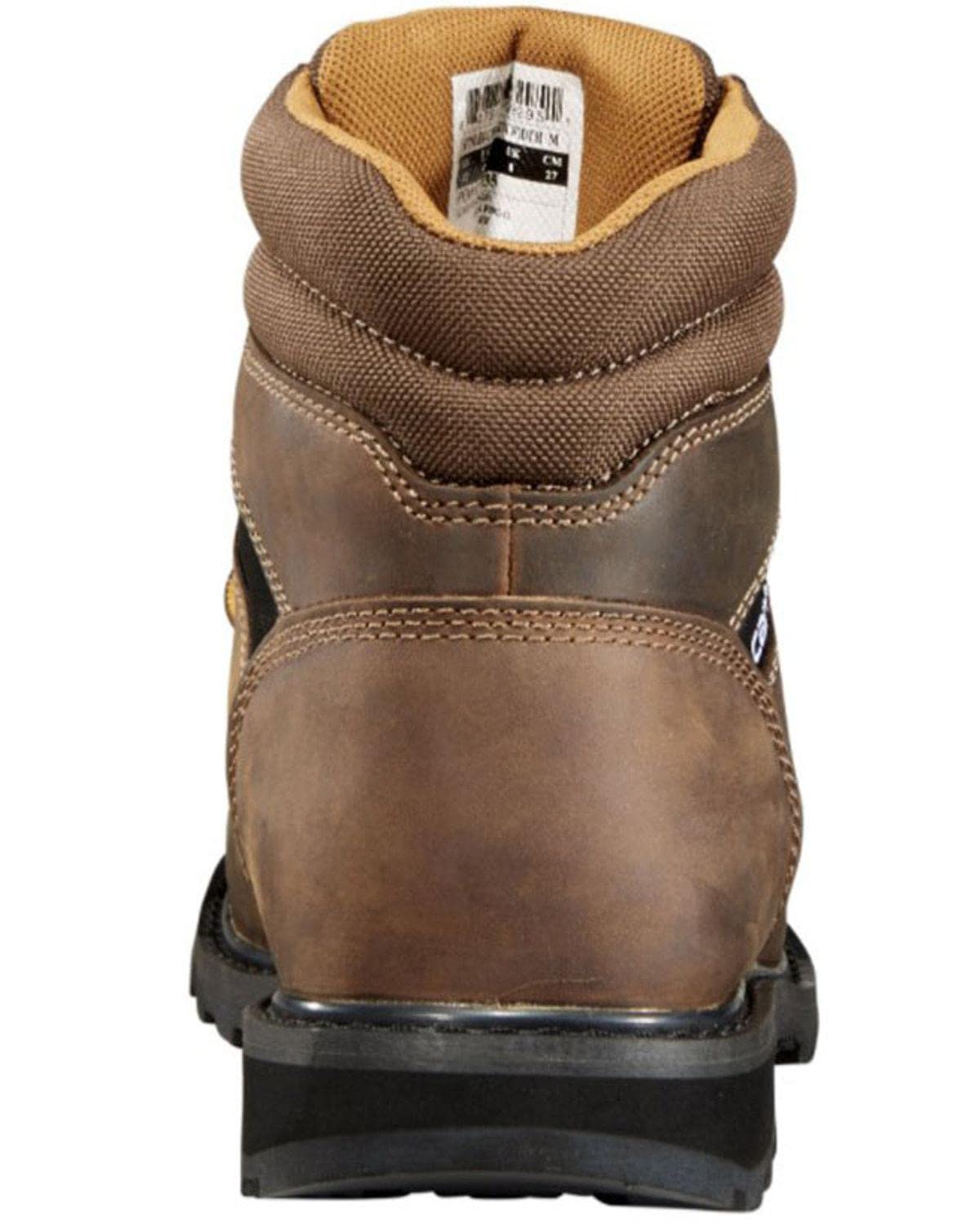 Carhartt Men's Traditional Welt 6" Steel Toe Work Boot Construction - Image 4