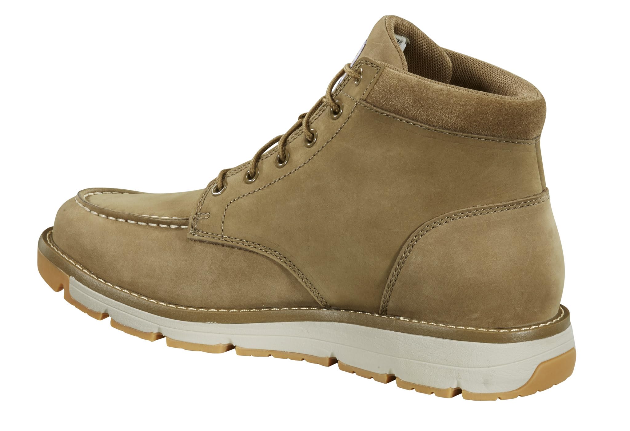 Carhartt Millbrook Moc Toe Boots for Men - 5" Wedge Work Boots, Slip- and EH- Resistant with Oil Tanned Leather, Breathable Membrane and Lightweight EVA Midsole - Image 3