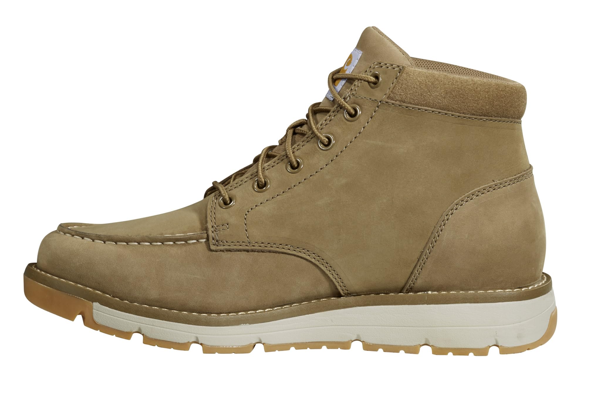 Carhartt Millbrook Moc Toe Boots for Men - 5" Wedge Work Boots, Slip- and EH- Resistant with Oil Tanned Leather, Breathable Membrane and Lightweight EVA Midsole - Image 4