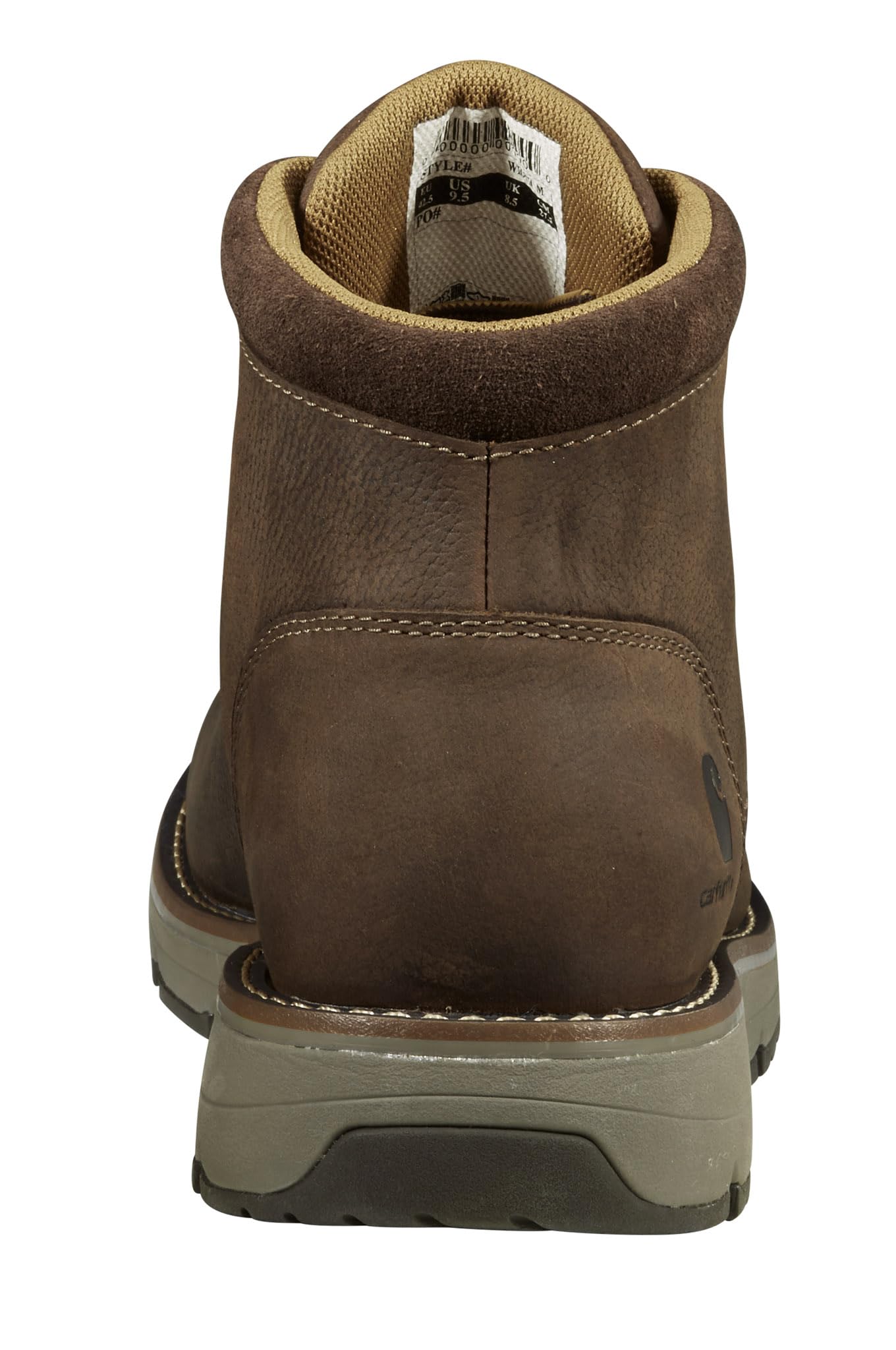 Carhartt Millbrook Moc Toe Boots for Men - 5" Wedge Work Boots, Slip- and EH- Resistant with Oil Tanned Leather, Breathable Membrane and Lightweight EVA Midsole - Image 5