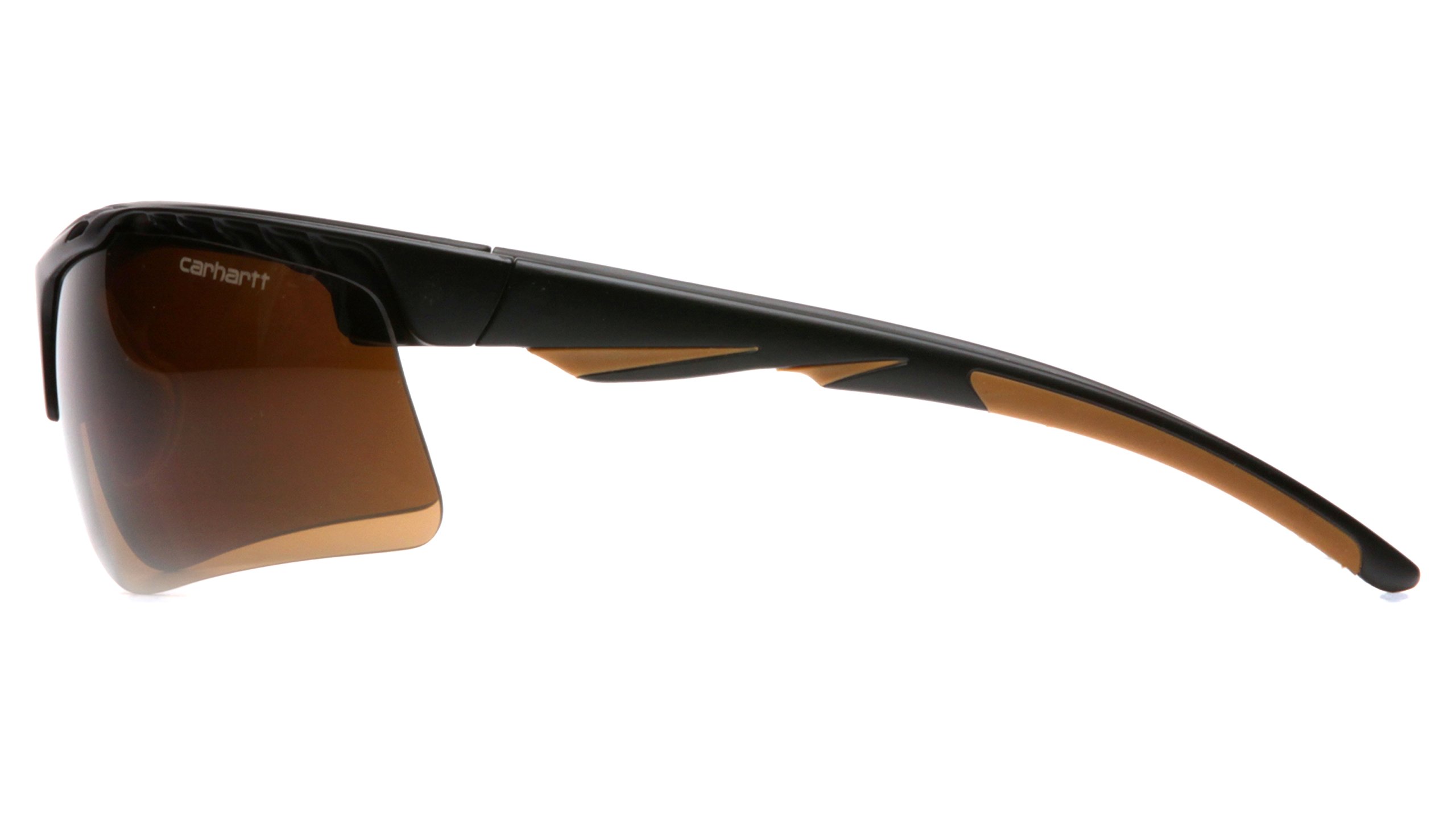 Carhartt Rockwood Safety Glasses, Sandstone Bronze Anti-Fog, Retail Packaging - Image 3