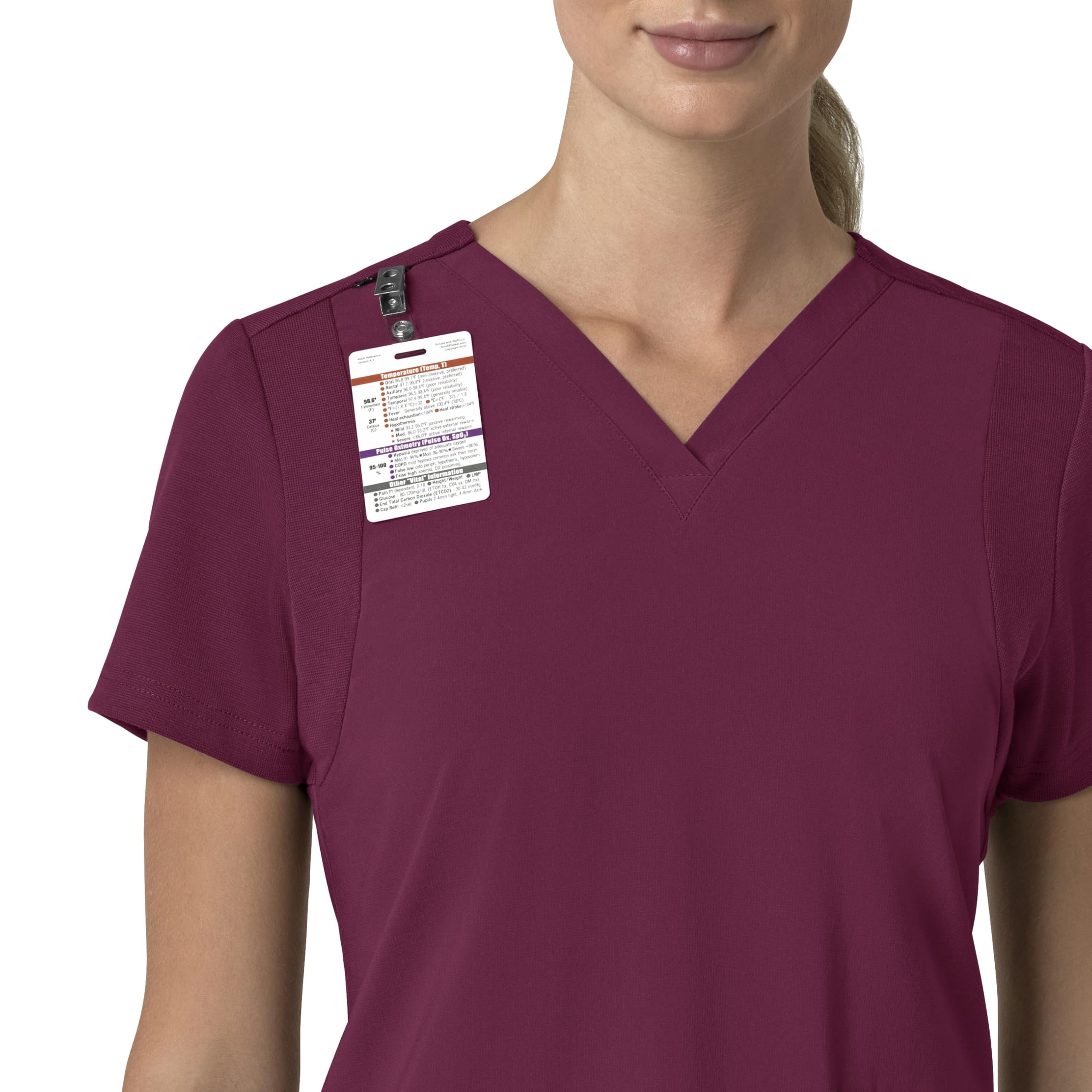 Carhartt Scrubs C13210 Women's Force® Cross-Flex Modern Fit Flex Panel - Image 7