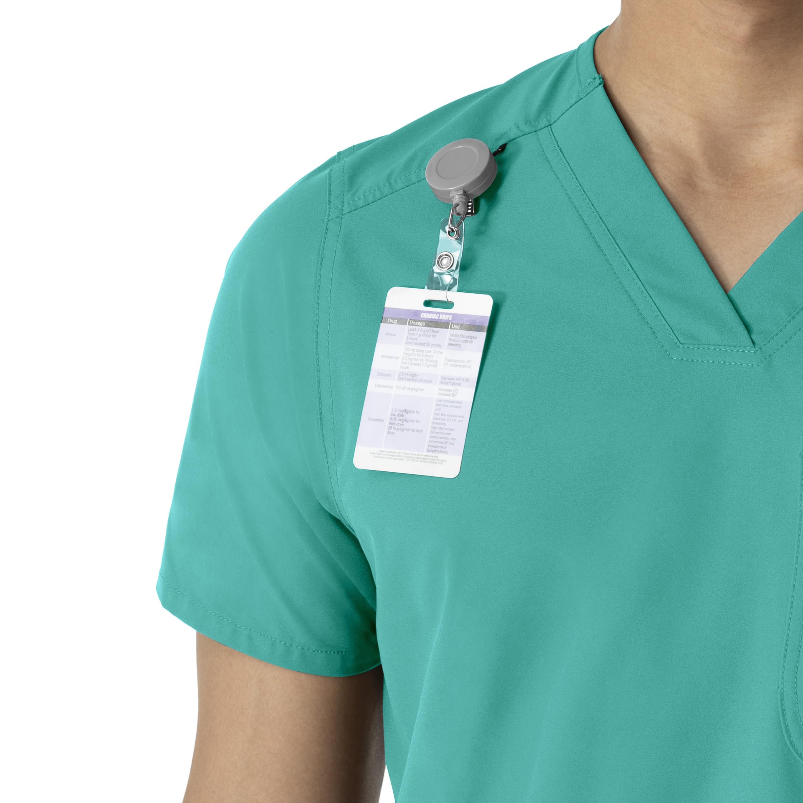 Carhartt Scrubs C16113 Force® Modern Fit V-Neck Top - Image 7