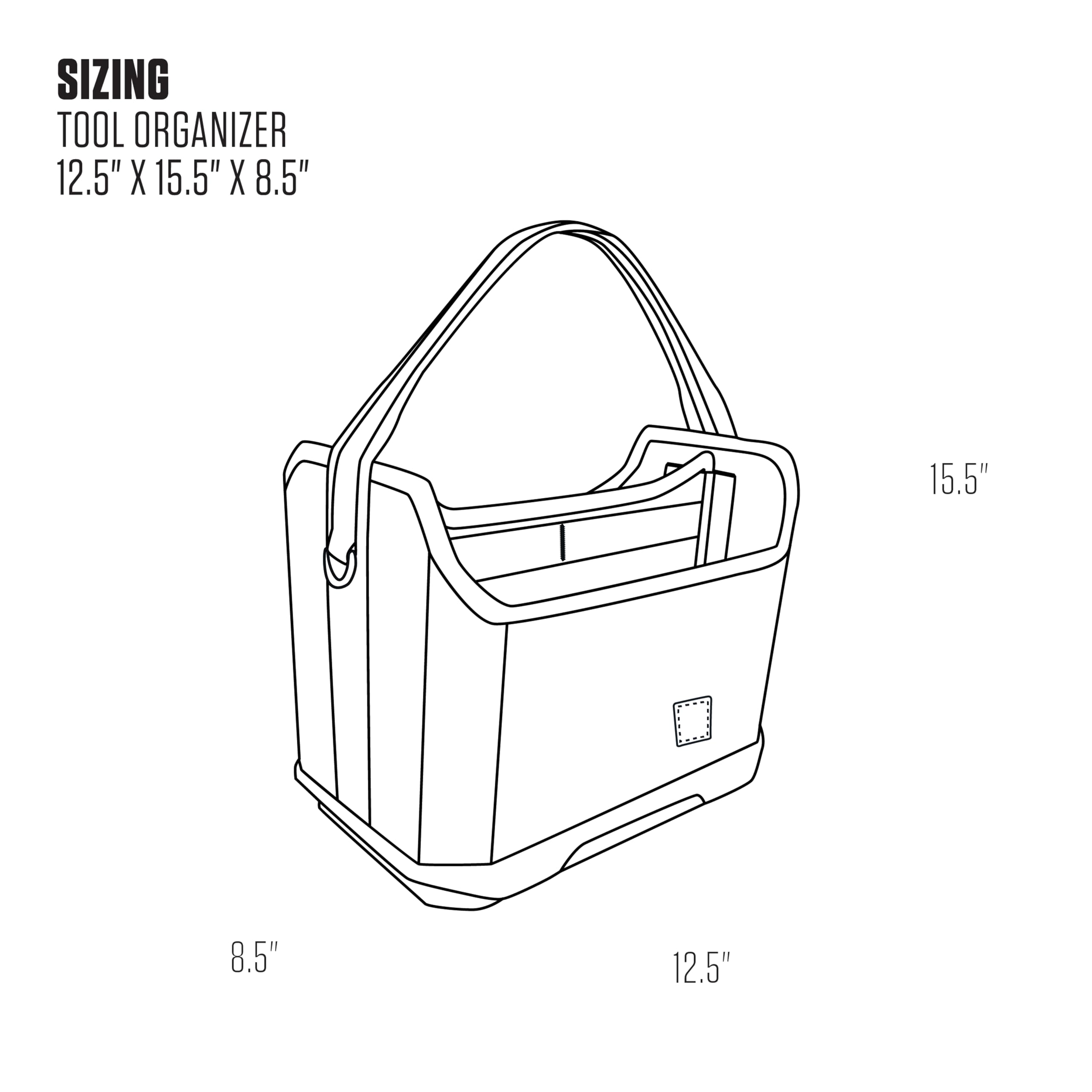 Carhartt Station Tool Organizer, Durable, Water-Resistant, Station Tool Tote - Image 5