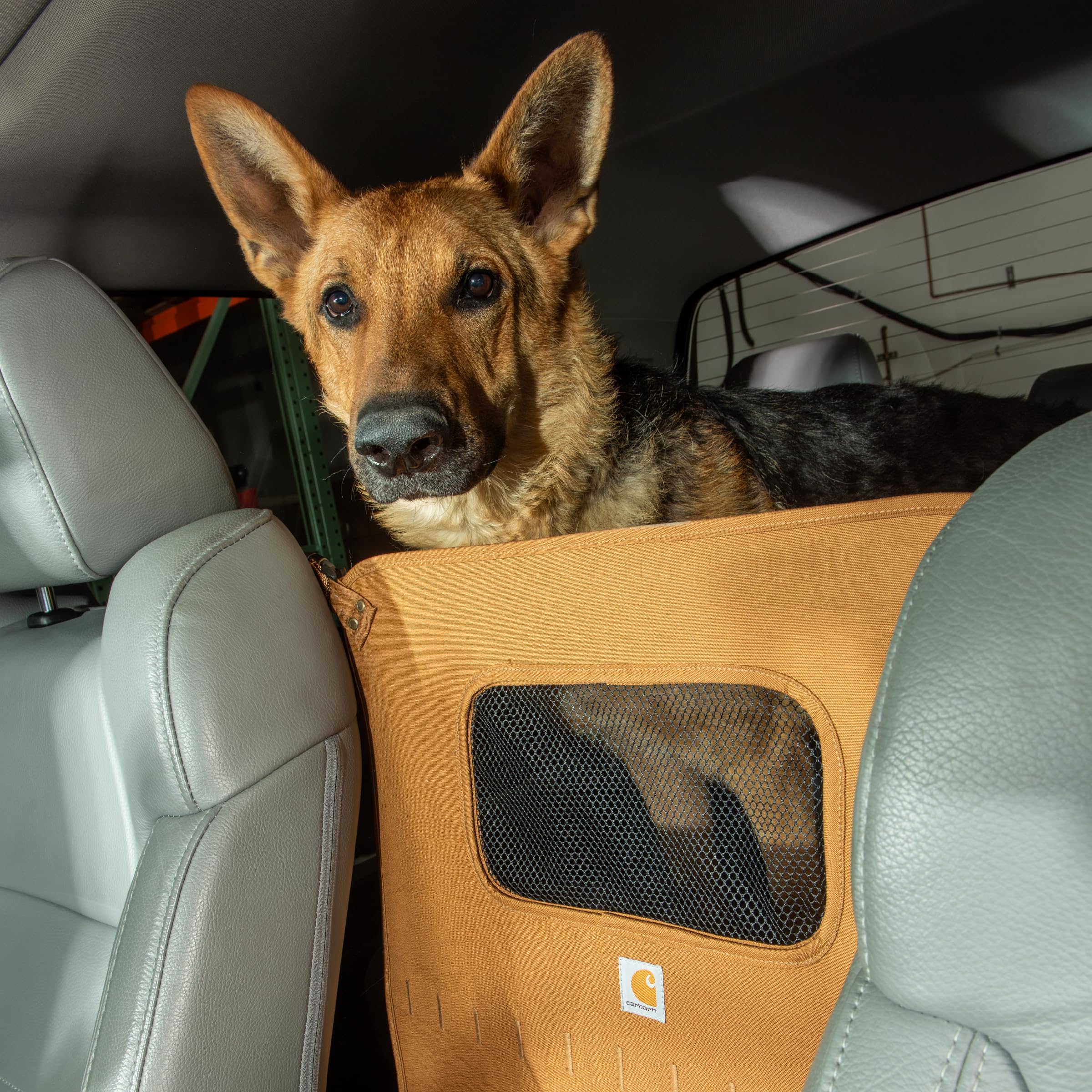 Carhartt Universal Nylon Duck Pet Barrier, Durable Pet Barrier with Rain Defender Durable Water Repellent, Black - Image 5