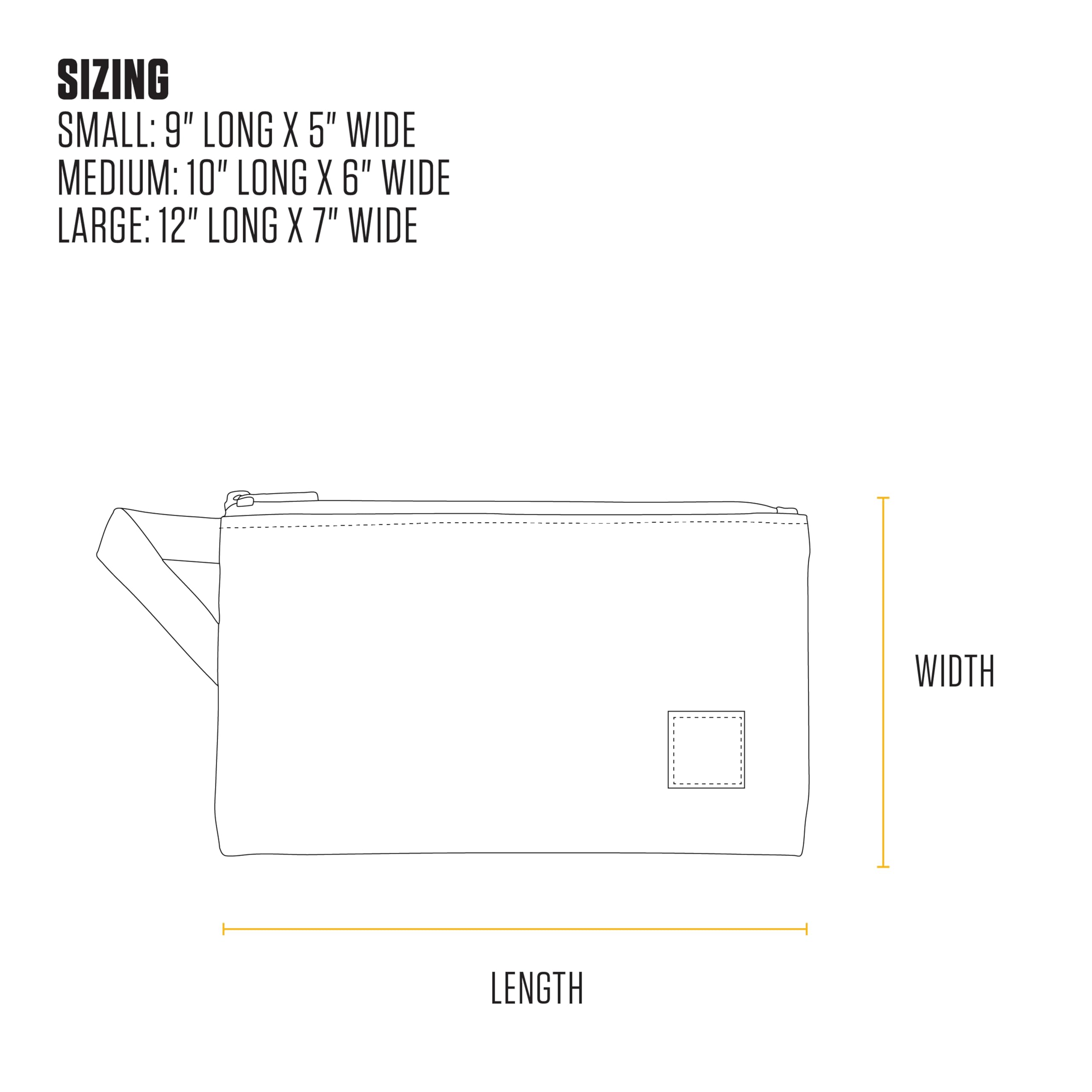 Carhartt Utility Zipper Pouch Set, Durable Water Repellent Organizers Sold in Sets of Three, Carhartt Brown - Image 4