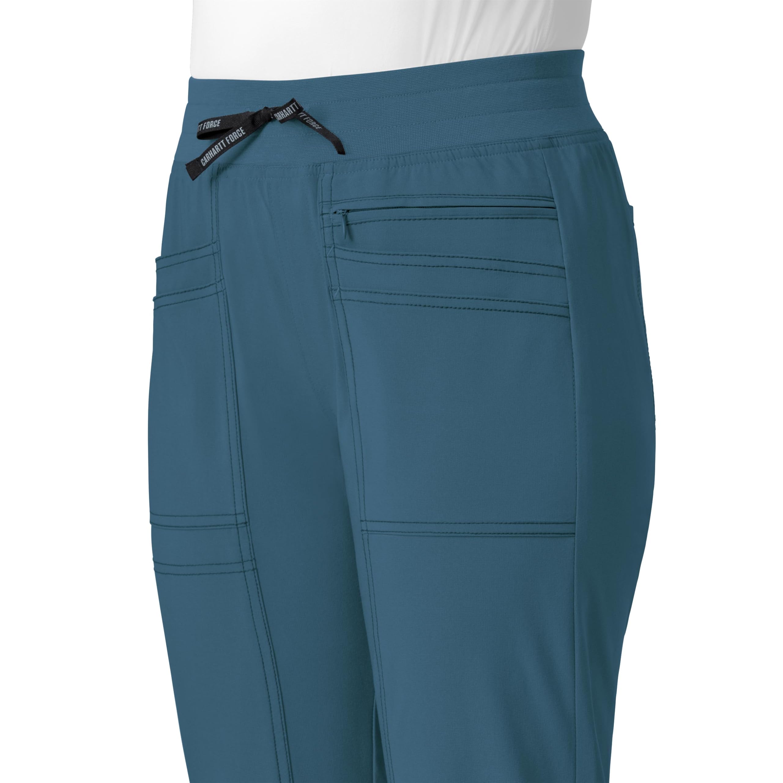 Carhartt Women's Carhartt Force Cross-flex Women's Straight Leg Cargo Scrub Pant - C53210 - Image 3