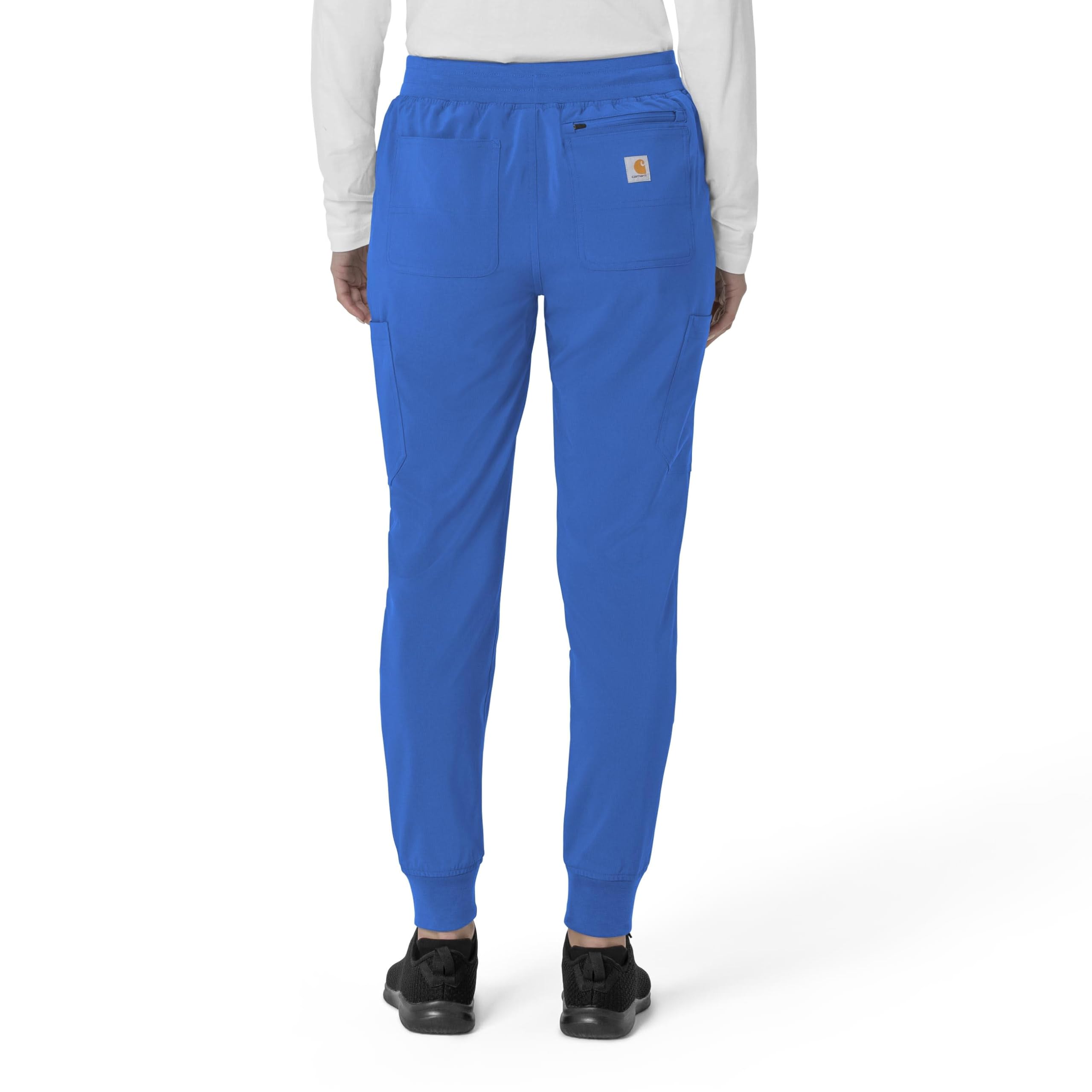 Carhartt Women's Force Cross-Flex Modern Fit Cargo Jogger Scrub Pants - Image 3