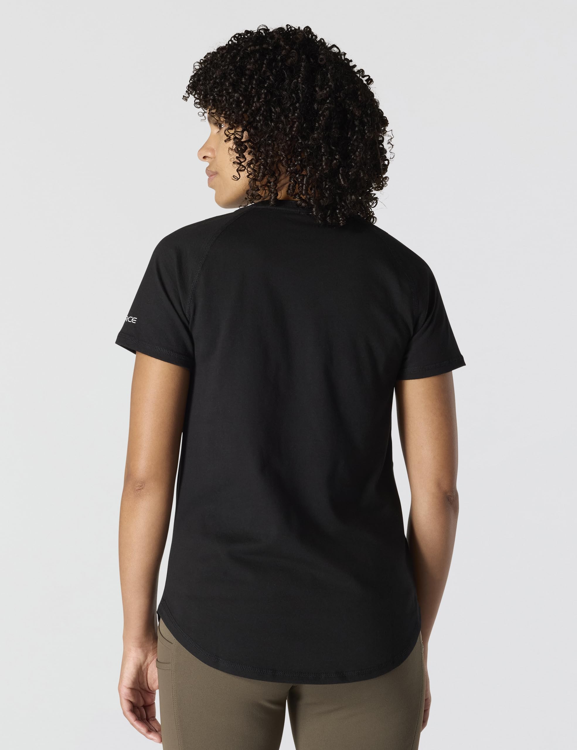 Carhartt Women's Force Relaxed Fit Midweight Pocket T-Shirt 105415 - Image 3