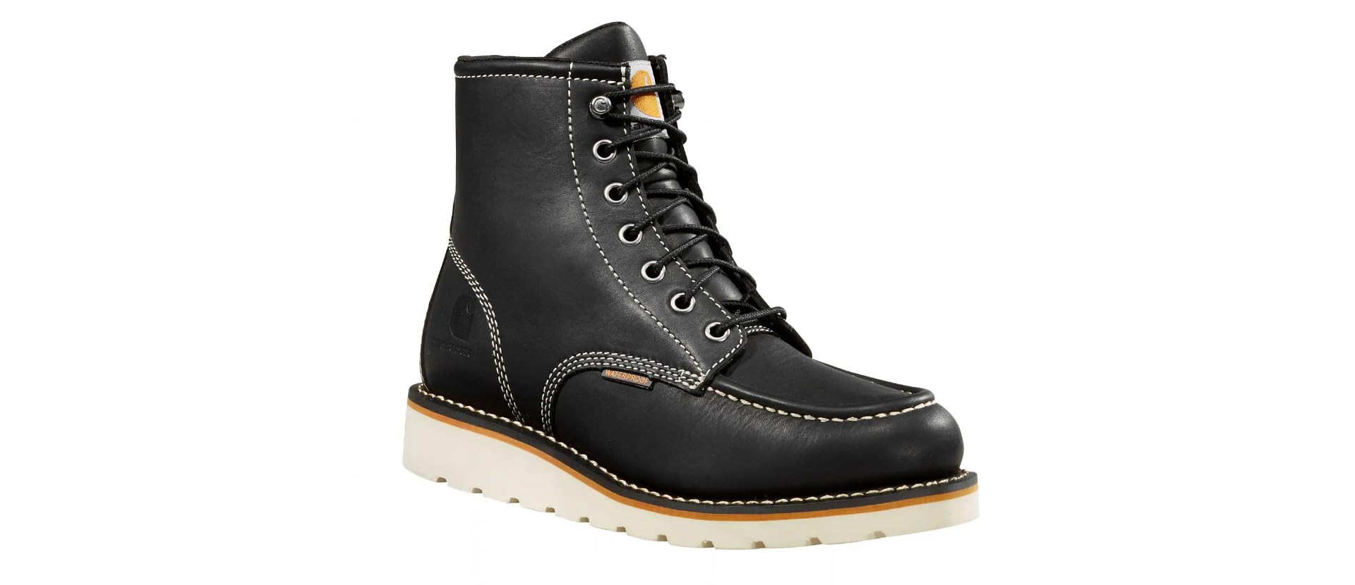 Carhartt Women's Gilmore Waterproof 6" Soft Toe Hiker Boot, Durable Leather with Slip Resistant Sole and Cushioned Support - Image 3
