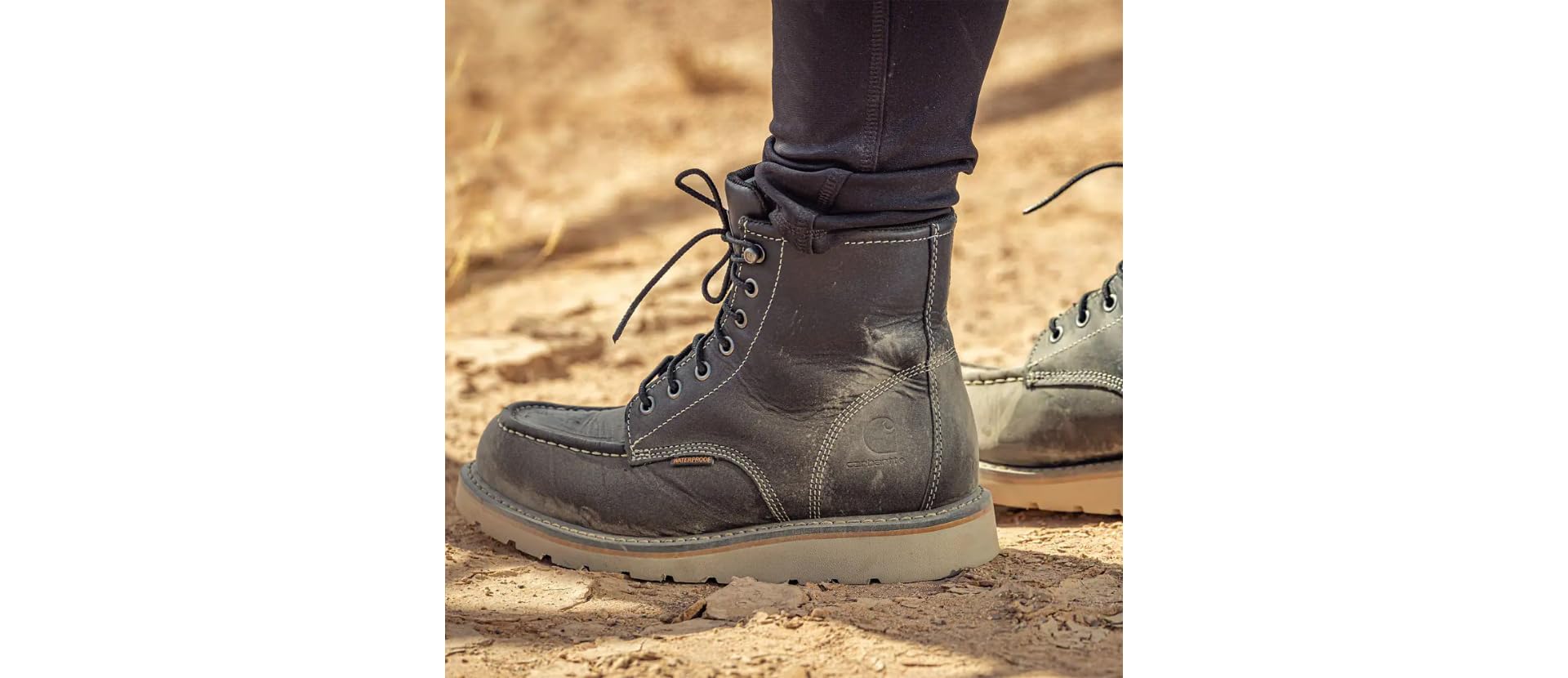 Carhartt Women's Gilmore Waterproof 6" Soft Toe Hiker Boot, Durable Leather with Slip Resistant Sole and Cushioned Support - Image 7