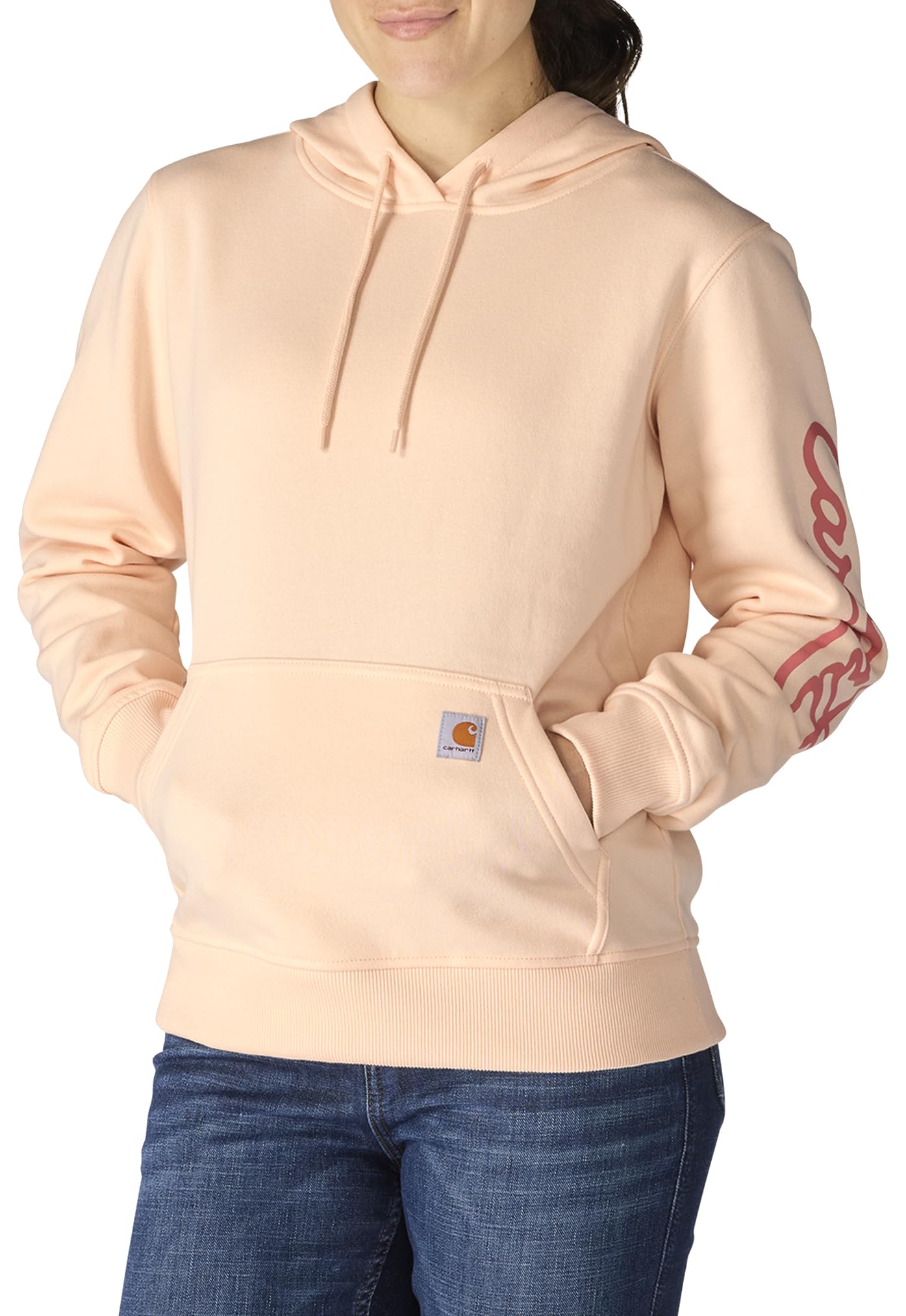 Carhartt Women's Sawyer Script Logo Sweatshirt - Image 3