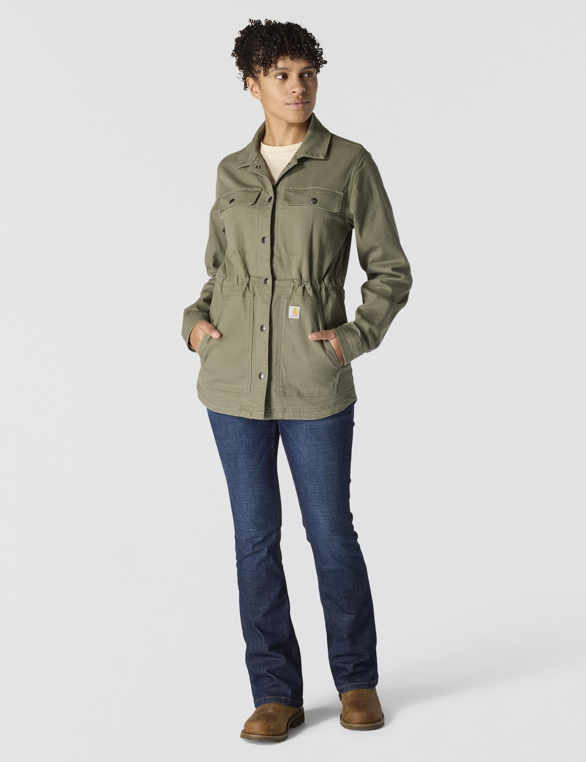 Carhartt Women's TENCEL Fiber Series Canvas Coat - Image 3