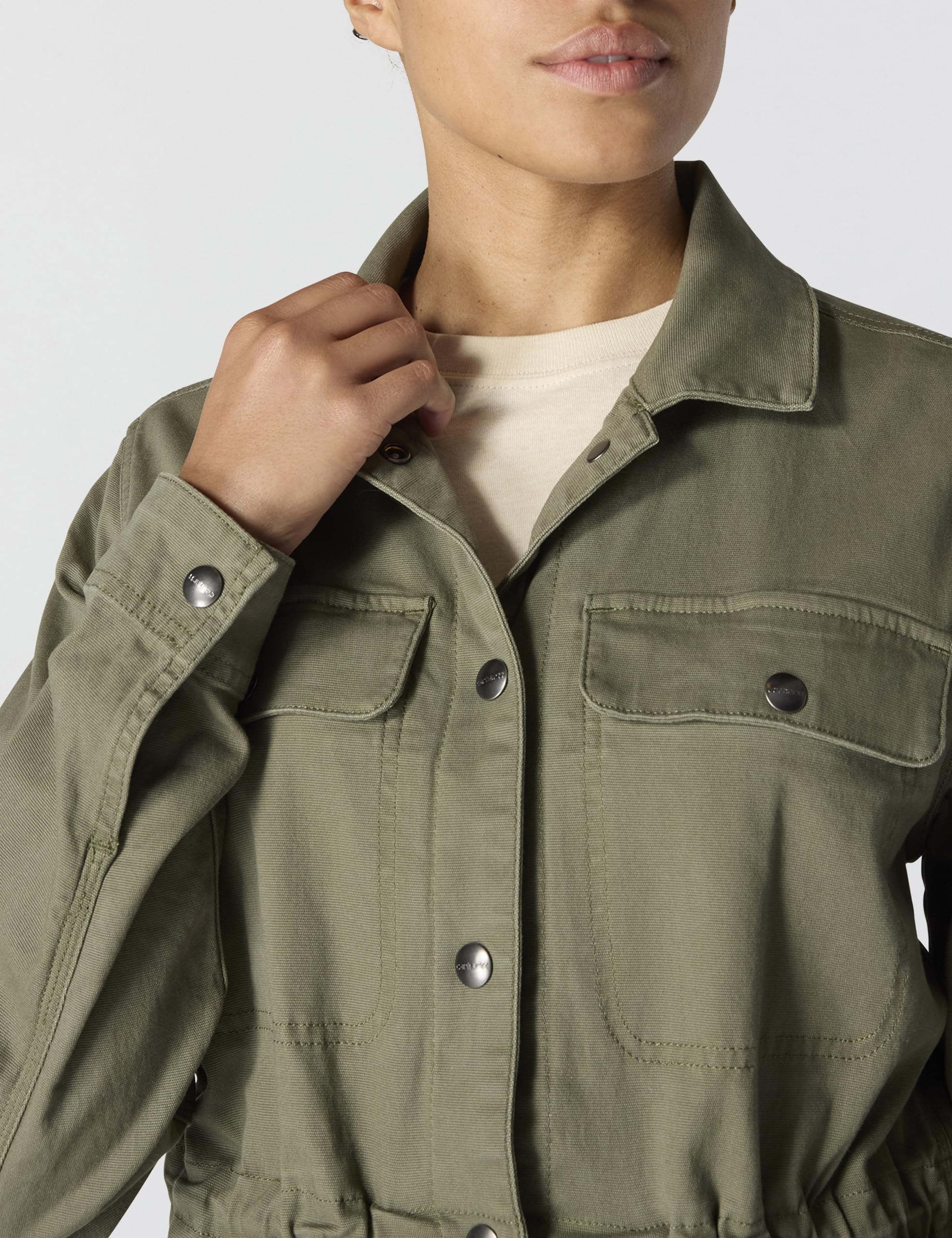 Carhartt Women's TENCEL Fiber Series Canvas Coat - Image 4