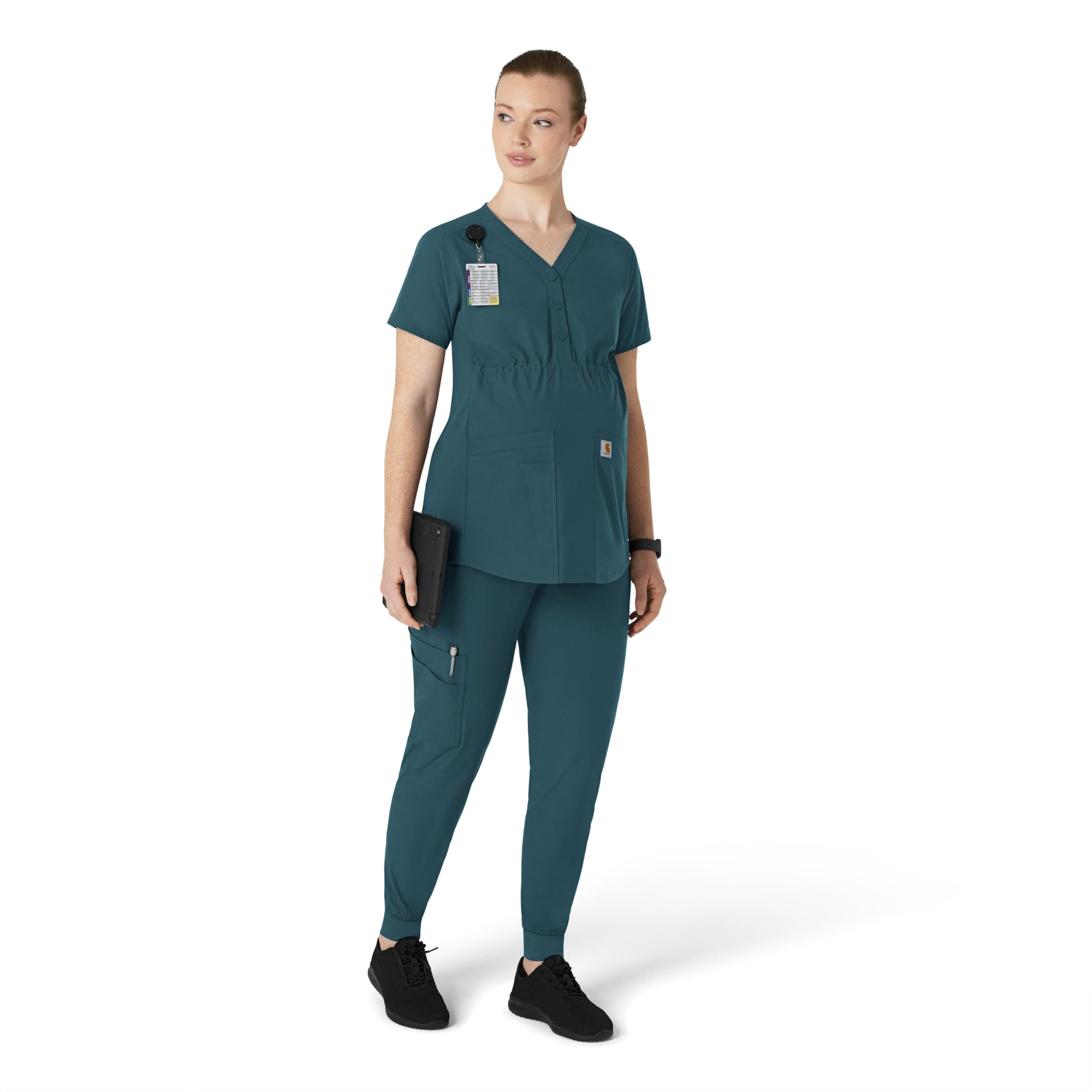 Force Essentials Women's Maternity Jogger Scrub Pant - Image 4